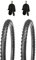 Kujo Resul MTB Reifen Set 24x1.95 inkl. Schläuche mit Dunlopventile