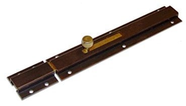 Max-Power FM52264 Catenaccio Trasversale Profilato 200 X 40 mm, Verniciato Bronzo