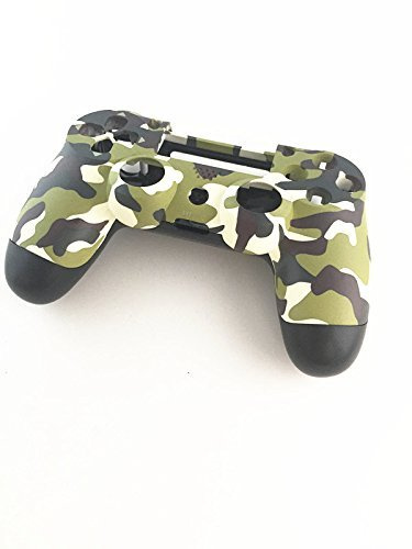 Carcasa de repuesto para mando de PS4, versión antigua, JDS-001, JDS-010, JDS-011 Camouflage Green