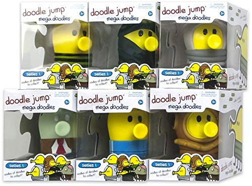 doodle Jump Mega Sammlerfiguren groß 6´er Set Sortiert