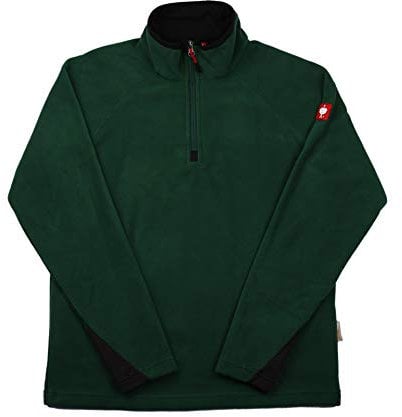 Engelbert Strauss Herren Fleecepullover Troyer dryplexx Micro, Farbe:grün, Größe:L