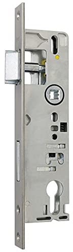 Serrure à larder 13 mm - Distance au canon : 24 - Modèle : CH-RZ perforé