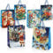 com-four® 6x Geschenktüte für Weihnachten, Nikolaus und Advent - Geschenkverpackung 32cm / L - Geschenktasche mit Weihnachtsmotiven - Geschenkbeutel aus Papier (06 Stück - L)