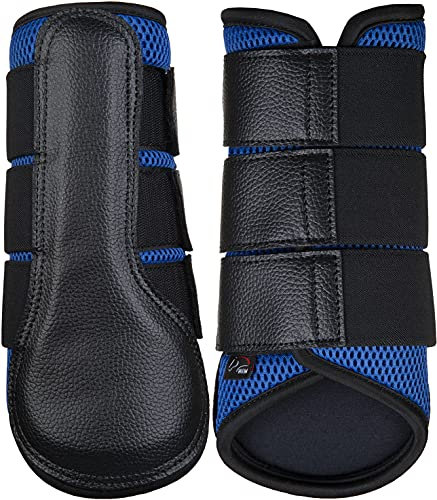 HKM Breath Hufglocken Royal/Blau/Schwarz L