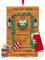 Uniqxmas Personalisierbares Weihnachtsornament zum neuen Zuhause, personalisierbar, rustikale Tür, einzigartiges Andenken für den Weihnachtsbaum – erstes Jahr in New House, Our 1st Apartment, New