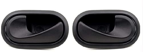 Poignée de Porte intérieure Paire Droite & Gauche compatible pour Megane II, Clio III, Master III, Kangoo II, Modus, Twingo I-II, Duster I, Sandero I , Logan, Movano B, Interstar