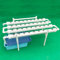 Kaibrite Kit di Coltivazione idroponica da Giardino 4 Tubi 36 Fori Kit di Coltivazione idroponica Tubo idroponico in PVC per Sistema idroponico educativo Pianta vegetale