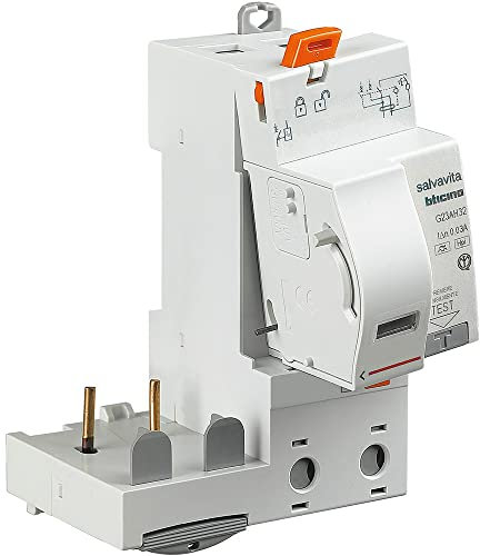Bticino G23F63 Salvavita Modulo Differenziale, 2 Poli, 63A, 400 Vac