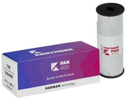 Kentmere Pan 400 Black & White 120 Medium Format Film