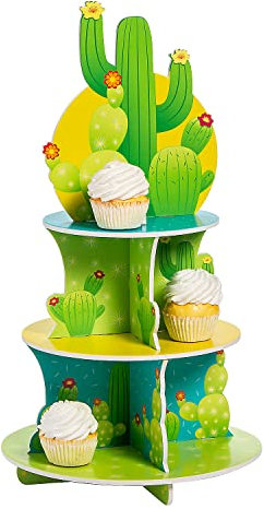 Fun Express Fiesta Party Kaktus Cupcake Ständer