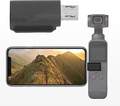 Osmo Pocket Handkamera, Handy Anschluss Zubehör für Android Reverse Interface Smartphone Adapter für DJI Pocket 2 Smartphone Video Rig,