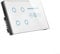 Smart Dimmer Switch, for TUYA WiFi Light Switch for Dimmable LED/CFL/Incandescent Bulbs, 4 Gang Switch Fan Speed Dimmer interruptor Glass Touch Panel Power(white)