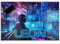 Gaming Schreibtischunterlage personalisiert mit Namen | wasserfeste Schreibunterlage, abwischbar, hochwertiges Acrylglas, Gamer Teenager Kunststoff | 60x40cm Zocker Neon