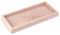 Marble Bathroom Vanity Tray, Natural Luxury Vanity Home Kitchen Bathroom Table Tray, Stone Decorative Countertop Dresser Trays for Key Coffee Perfume Jewelry Makeup (Pink/Cream Rose, 12x 5 x1.2)