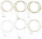 VGOL 2 Sets Gitarrensaiten Akustikgitarrensaiten EJ13 80/20 Bronze Wound Gitarrensaiten Custom Light Gauge 11-52 für 6 Saiten Gitarre