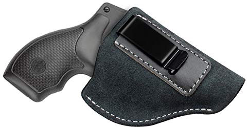 ANSNOW Jagdholster Aus Echtem Wildleder Für J-Frame-Revolver, Taurus, S&W, Taktischer Verdeckter Gürtel, Iwb-Holster