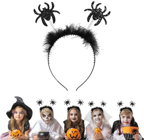 AOOGON Spinne Haarreif, Vampires Headwear, Halloween Haarreif für Frauen, Herren, Kinder, Damen