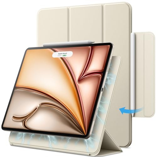 JETech Custodia Magnetica per iPad Air 11 Pollici M3/M2 (2025/2024), iPad Air 5/4 10,9-Pollici, Modello 2022/2020, 5a/4a), iPad Pro 11 (2018), Attaccamento Magnetico (Galassia)
