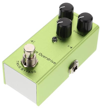 BESTonZON Elektrische Gitarren Effekte Gitarrenpedal Gitarren-pedal-kit Verzögerungspedal Fahrpedal Effektpedal Für Gitarre Gitarren-delay-pedal Pedal Für E-gitarre Aluminiumlegierung Green