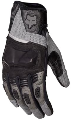 FOX Bomber Pro Air Adv Motocross Handschuhe, schwarz/grau, XL