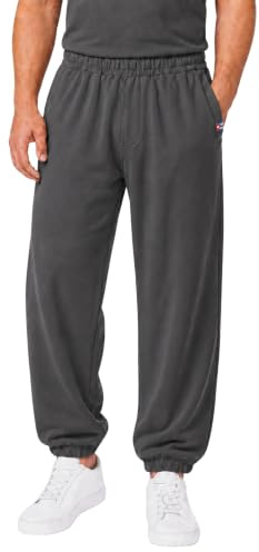 CUBAIANS Caonao Herren Jogginghose Baggysweat Pant Hose Freizeit Loose Fit Sweat mit Bündchen