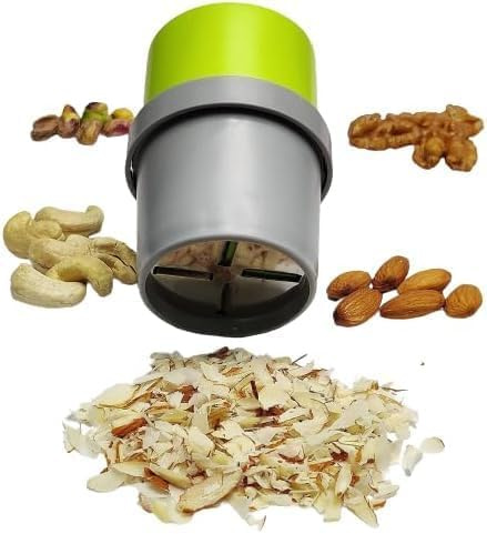 3-in-1 Dry Fruit Cutter, Slicer & Grinder - Chocolate Cutter and Butter Slicer for Home & Kitchen