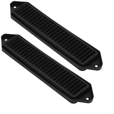 Alanmoship 2 filtros de capó, filtro de aire acondicionado para BMW serie 1/3/X1 mejorada refrigeración del motor