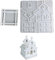Lot de 2 moules en silicone pour décoration de table - Accessoires de fabrication artisanale pour la maison et les événements