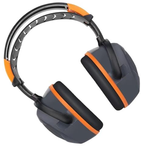 SOESFOUFU Noise Cancelling Headset for Adults Soundproof Ear Protection Comfortable Over Ear Earmuffs for Work Construction and Study Environments Durable Breathable Design