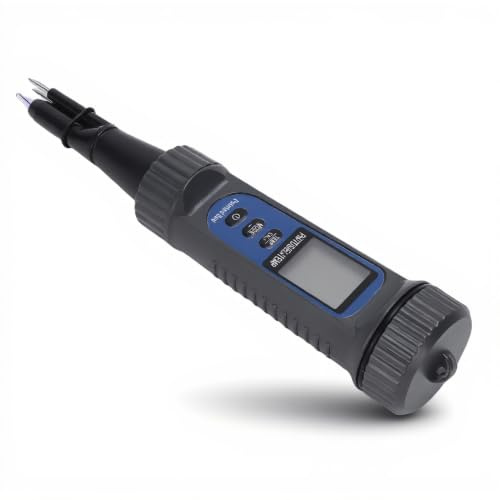 Xiuganpo PH Meter for Sourdough, Fermentation Spear Style Probe. Range 0.00-14.00, Soft Solids Measurement, No Slurry Needed, ATC, PH EC TDS Temp Tester