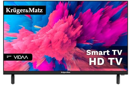 Kruger&Matz Téléviseur 24 SmartTV Vidaa DVB-T2