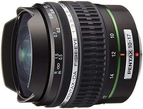 Pentax SMC DA 10-17 mm/3,5~4,5 e obiettivi fotocamera (0,14 m; 180 °; 2,7, 2,8, 320 g, 0,23 x 0,39 x)