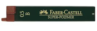FABERCASTELL Feinmine Super Polymer 0,5mm, B 4005401205012