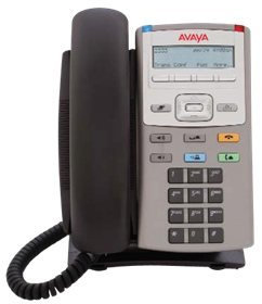 Avaya 1110 IP Deskphone, VoIP-Telefon – Graphit (ntys02abe6)