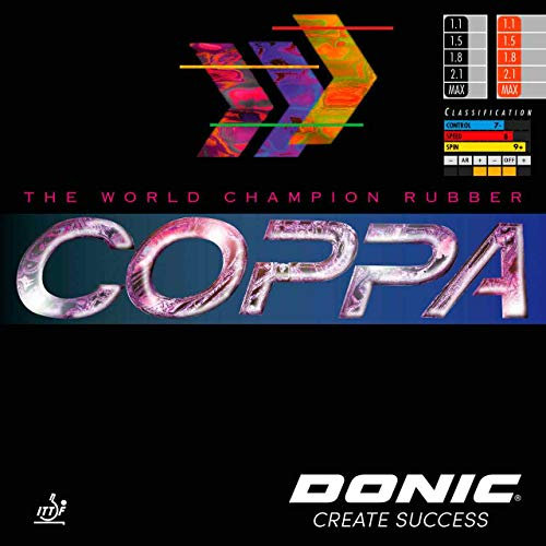 DONIC Belag Coppa, schwarz, 2,1 mm