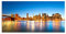 PANORAMA BILD in 120x60cm TOP Bilder! (City Skyline) Wandbild xxl günstig & modern ART PRINT Wandbilder Bilder EXKLUSIVES Fotowandbild auf Leinwand und Keilrahmen Bild Leinwandbild Fotodruck modern Zeitlos Stilvoll wie ein Gemälde Ausführung schöner Kunstdruck auf echter Leinwand als Wandbild mit Rahmen. Preiswerter als Ölbild Gemälde Foto Poster Plakat mit Bilderrahmen.