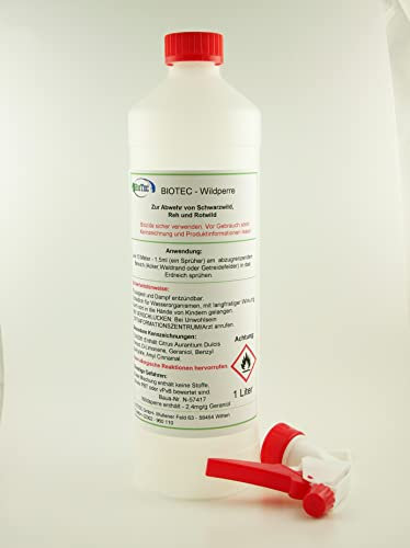 Biotec - Wildsperre zur Wildabwehr - 1ltr. Flasche