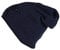 Cashmere Dreams Slouch-Beanie-Mütze mit Kaschmir - Hochwertige Strickmütze für Damen Mädchen - Hat - Pailletten Stern - One Size - Sommer Herbst und Winter Zwillingsherz (Navy/blau)