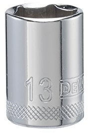 DEWALT DWMT86112OSP 6 Point 1/4'' Drive Socket 13MM