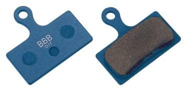 BBB Cycling BBB CyclingDiscStopOrganicGood Performance Bike Disc Bremsbeläge für Shimano, 1 Paar (2 Stück), blau