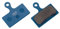 BBB Cycling BBB CyclingDiscStopOrganicGood Performance Bike Disc Bremsbeläge für Shimano, 1 Paar (2 Stück), blau