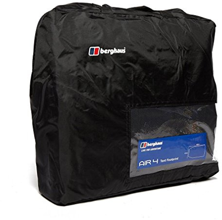Berghaus Air 400/4.1/4 Footprint with Steel Pegs and Carry Bag, Prolongs the Life of your Tent, Groundsheet Protector, Tent Accessories, Camping Equipment