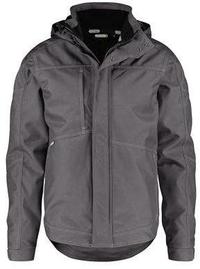 DASSY® Minsk Winterjacke - Größe L - ZEMENTGRAU