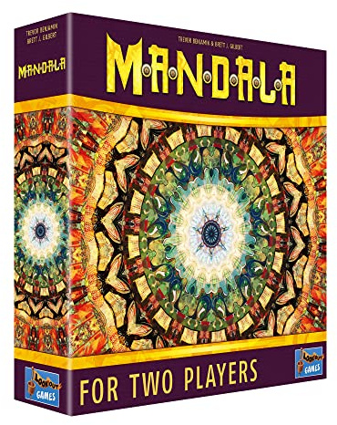 Lookout Spiele, Mandala, Board Game, 2 Players, Ages 10+, 30 to 60 Minute Playing Time