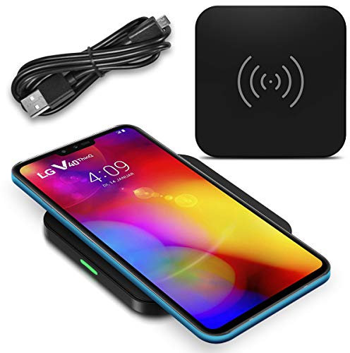 QI Wireless Ladestation kompatibel für LG G7 ThinQ Kabellos Charger Induktives Universal Schnellladegerät