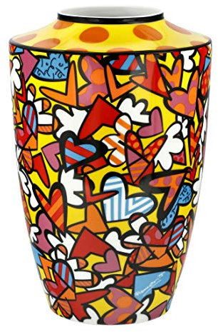 Goebel All We Need is Love - Vase 24 cm Pop Art Romero Britto