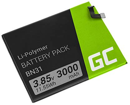 BATERÍA GREEN CELL PARA SMARTPHONE BN31 XIAOMI MI A1 5X NOTE 5A REDMI S2 Y2