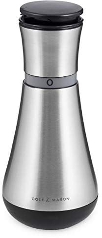 Cole & Mason H221917 Henley Huilier et Vinaigrier | 180mm | Distributeur/Verseur Bouteille Pour Huile et Vinaigre | Acier Inoxydable | 1 x Bouteille | Fourni Vide | Garantie de 2 Ans