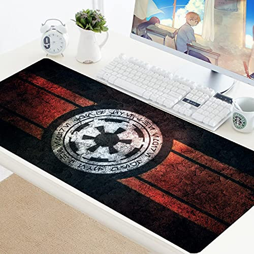 MWBLN Tapis de Souris,90x40CM Large Gaming Keyboard Mouse Pad,Computer Gamer Tablet Desk Mousepad,with Edge Locking XL Office Play Mice Mats 600x300mm StarWars-094