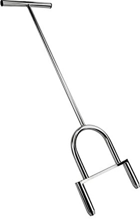 Varomorus Aireador de núcleo de césped de Acero Inoxidable, Herramienta de aireación Resistente